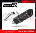 scarico silenziatore DOMINATOR HP1 nero adatto alla moto BMW HP2 Enduro 2004 - 2007 2