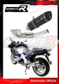 impianto di scarico completo con silenziatore DOMINATOR Full System HP1 nero adatto alla moto BMW K1200RS 1997 - 2000