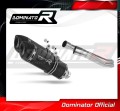 scarico silenziatore DOMINATOR HP1 nero adatto alla moto BMW K1600 GT GTL 2011 - 2023 2