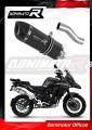 scarico silenziatore DOMINATOR HP1 nero adatto alla moto Benelli TRK 502X 2018 - 2021