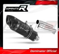 scarico silenziatore DOMINATOR HP1 nero adatto alla moto Aprilia Tuono 1000 R 2006 - 2010