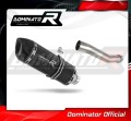 exhaust muffler DOMINATOR HP1 BLACK fits to Aprilia RSV 4 R APRC Factory 2011  2015 2