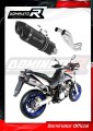 scarico silenziatore DOMINATOR HP1 nero adatto alla moto Aprilia Pegaso 650 Strada 2007 - 2010
