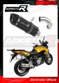 scarico silenziatore DOMINATOR HP1 nero adatto alla moto Aprilia ETV 1200 Caponord 2013 - 2016