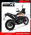 exhaust muffler DOMINATOR HP1 BLACK fits to KTM 390 Adventure 2020  2023 3