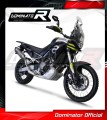 complete exhaust system with muffler DOMINATOR Full System titanium HP6 fits to Aprilia Tuareg 660 2021  2023 3