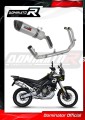 impianto di scarico completo con silenziatore DOMINATOR Full System HP6 adatto alla moto Aprilia Tuareg 660 2021 - 2023 4