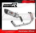 impianto di scarico completo con silenziatore DOMINATOR Full System HP6 adatto alla moto Aprilia Tuareg 660 2021 - 2023 5