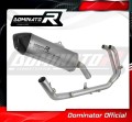 complete exhaust system with muffler DOMINATOR Full System titanium HP7 fits to Aprilia Tuareg 660 2021  2023 5