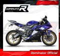 impianto di scarico completo con silenziatore DOMINATOR Full System GPS adatto alla moto Yamaha YZF R6 2006 - 2016 6