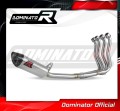 impianto di scarico completo con silenziatore DOMINATOR Full System HP8 adatto alla moto Suzuki GSX-S 1000 / F 2015 - 2020 2