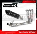 complete exhaust system with muffler DOMINATOR Full System HP8 BLACK fits to Suzuki GSXS 1000 / F 2015  2020 2