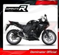 exhaust muffler DOMINATOR GP BLACK fits to Honda CBR 250 R 2011  2013 4