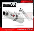 scarico silenziatore DOMINATOR rotondo adatto alla moto Kawasaki Z750 2004 - 2006 2