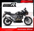 scarico silenziatore DOMINATOR rotondo adatto alla moto Kawasaki Z750 2004 - 2006 4