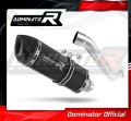 scarico silenziatore DOMINATOR HP1 nero adatto alla moto Kawasaki Z750 2004 - 2006 2