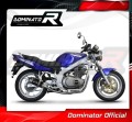 kompletny układ wydechowy z tłumikiem DOMINATOR Full System GP1 CZARNY pasujący do motocykla Suzuki GS 500E 1989 - 2009 4