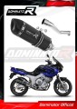 scarico silenziatore DOMINATOR HP1 nero adatto alla moto Yamaha TDM 850 Right Side 1991 - 1995