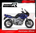 Yamaha TDM 850 1991 - 1995 EXHAUST Muffler Auspuff Sportauspuff Silencer Echappement Silencieux Scarico Scarichi Escape Wydech Tłumik GP1 BLACK Dominator Exhaust System 3