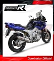 exhaust muffler DOMINATOR ROUND fits to Yamaha TDM 850 1991  1995 3
