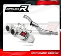 scarico silenziatore DOMINATOR GP1 adatto alla moto Yamaha TDM 850 1991 - 1995 2