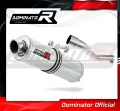 scarico silenziatore DOMINATOR rotondo adatto alla moto Yamaha TDM 850 Right Side 1991 - 1995 2