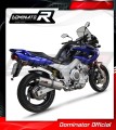 scarico silenziatore DOMINATOR ovale adatto alla moto Yamaha TDM 850 Right Side 1991 - 1995 3
