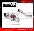 scarico silenziatore DOMINATOR GP1 adatto alla moto Yamaha TDM 850 Right Side 1991 - 1995 2