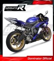 impianto di scarico completo con silenziatore DOMINATOR Full System HP8 adatto alla moto Yamaha YZF R6 2006 - 2016 4