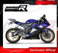 impianto di scarico completo con silenziatore DOMINATOR Full System HP8 adatto alla moto Yamaha YZF R6 2006 - 2016 6
