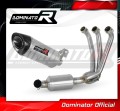 impianto di scarico completo con silenziatore DOMINATOR Full System HP8 EX adatto alla moto Yamaha Tracer 9 / GT 2021 - 2023 2