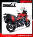 impianto di scarico completo con silenziatore DOMINATOR Full System HP8 EX adatto alla moto Yamaha Tracer 9 / GT 2021 - 2023 4