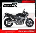exhaust muffler DOMINATOR HP1 BLACK fits to Honda CB 900F HORNET 2002  2007 4