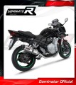 complete exhaust system with muffler DOMINATOR Full System HP1 fits to Suzuki GSF 1250 N / S BANDIT 2007  2016 3