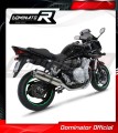 impianto di scarico completo con silenziatore DOMINATOR Full System rotondo adatto alla moto Suzuki GSF 1250 N / S BANDIT 2007 - 2016 3