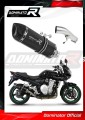 scarico silenziatore DOMINATOR HP1 nero adatto alla moto Suzuki GSF 650 BANDIT N / S 2007 - 2016