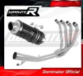 complete exhaust system with muffler DOMINATOR Full System GP1 BLACK fits to Suzuki GSF 650 BANDIT N / S 2007  2016 2