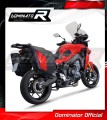 impianto di scarico completo con silenziatore DOMINATOR Full System HP8 nero adatto alla moto Yamaha Tracer 9 / GT 2021 - 2023 4