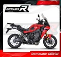 impianto di scarico completo con silenziatore DOMINATOR Full System HP8 nero adatto alla moto Yamaha Tracer 9 / GT 2021 - 2023 5