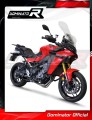 complete exhaust system with muffler DOMINATOR Full System HP8 BLACK fits to Yamaha Tracer 9 / GT 2021  2023 6