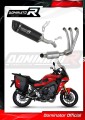complete exhaust system with muffler DOMINATOR Full System HP6 BLACK EX fits to Yamaha Tracer 9 / GT 2021  2023