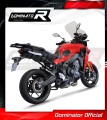 impianto di scarico completo con silenziatore DOMINATOR Full System HP8 nero EX adatto alla moto Yamaha Tracer 9 / GT 2021 - 2023 3