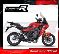 impianto di scarico completo con silenziatore DOMINATOR Full System HP8 nero EX adatto alla moto Yamaha Tracer 9 / GT 2021 - 2023 5