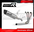 complete exhaust system with muffler DOMINATOR Full System titanium HP6 fits to Yamaha Tracer 9 / GT 2021  2023 2