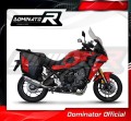 complete exhaust system with muffler DOMINATOR Full System titanium HP6 fits to Yamaha Tracer 9 / GT 2021  2023 5