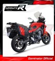 impianto di scarico completo con silenziatore DOMINATOR Full System titanio HP8 adatto alla moto Yamaha Tracer 9 / GT 2021 - 2023 4