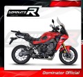 impianto di scarico completo con silenziatore DOMINATOR Full System titanio HP8 adatto alla moto Yamaha Tracer 9 / GT 2021 - 2023 5