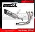 impianto di scarico completo con silenziatore DOMINATOR Full System titanio HP6 EX adatto alla moto Yamaha Tracer 9 / GT 2021 - 2023 2