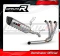 impianto di scarico completo con silenziatore DOMINATOR Full System HP6 adatto alla moto Yamaha Tracer 9 / GT 2021 - 2023 2