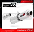scarico silenziatore DOMINATOR rotondo adatto alla moto BMW F800ST 2006 - 2012